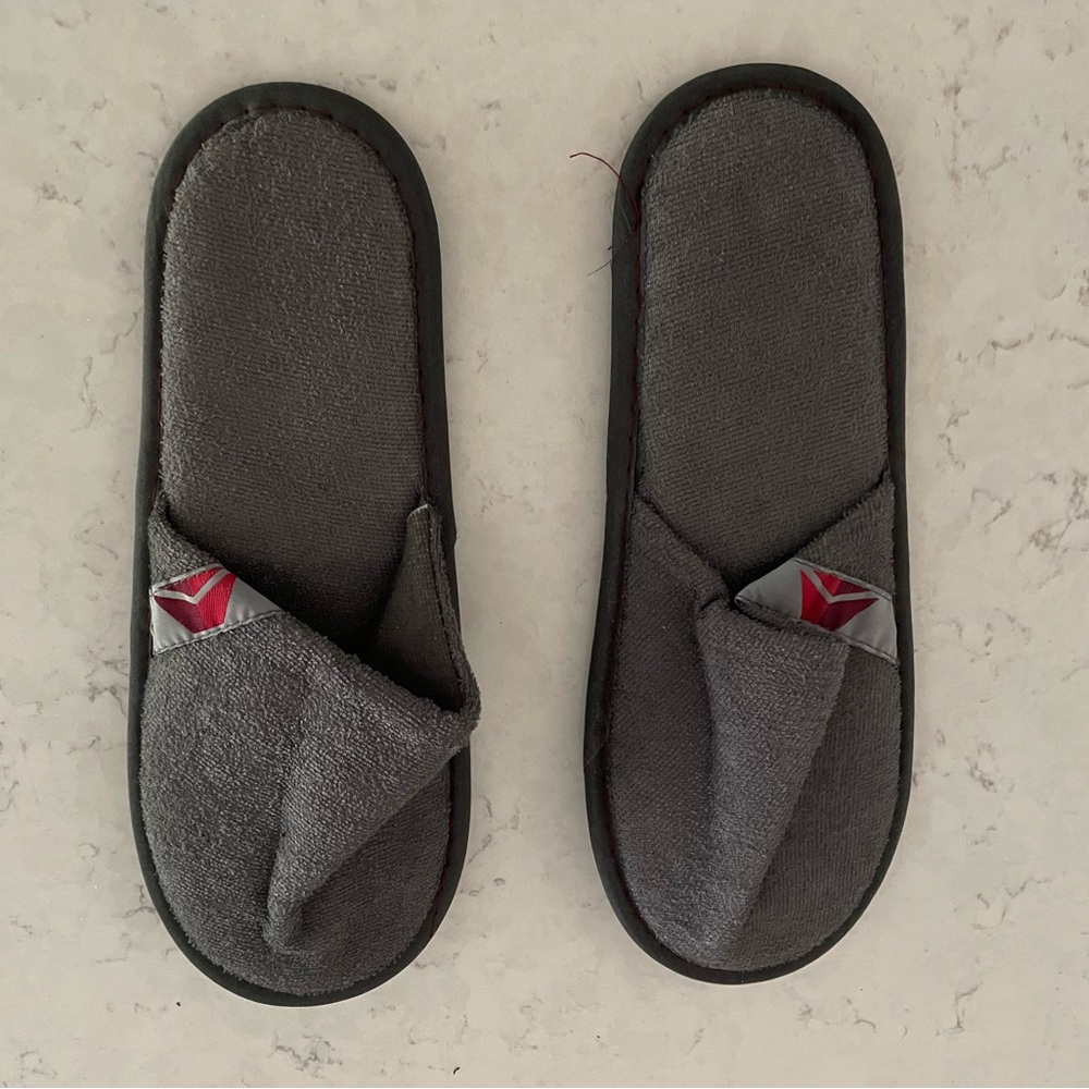 Delta One Gray Men's Slippers